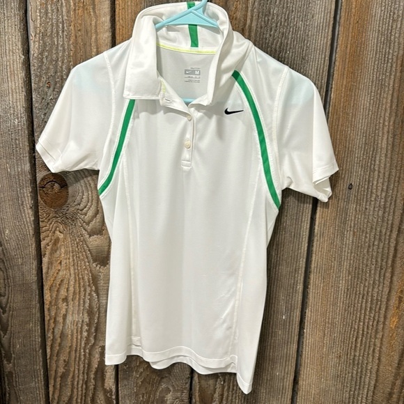 Nike fit dry polo white medium - Picture 2 of 7